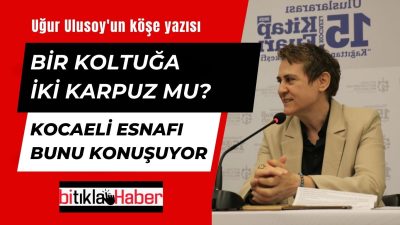 UĞUR ULUSOY'UN KÖŞE YAZISI...
