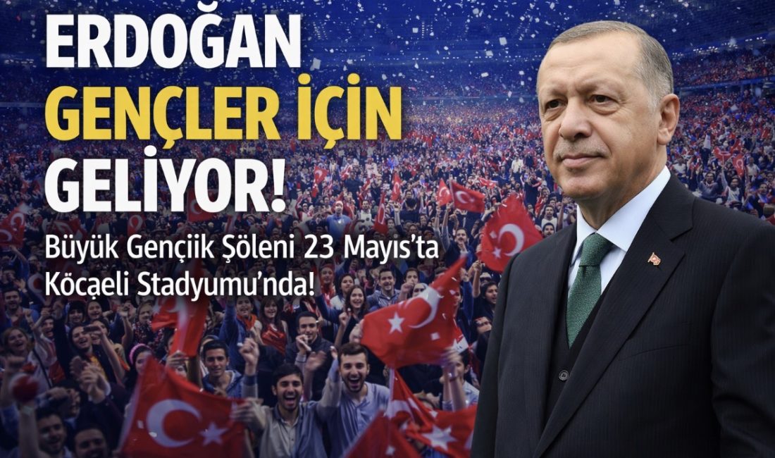 Cumhurbaşkanı Recep Tayyip Erdoğan’ın katılımıyla düzenlenecek Büyük Gençlik Şöleni için