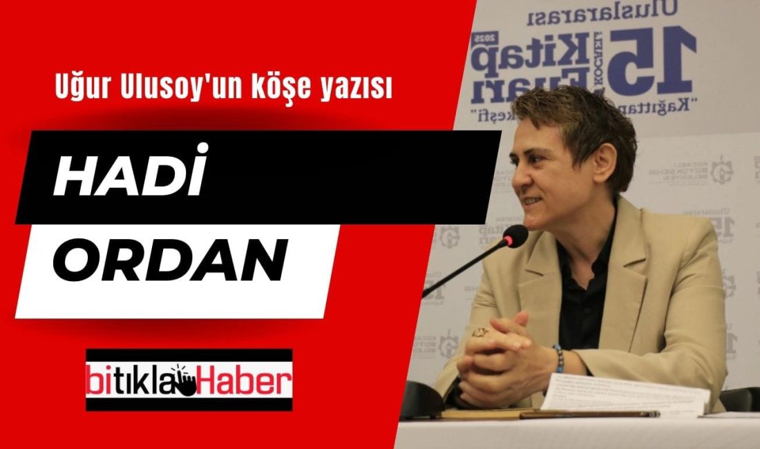 UĞUR ULUSOY'UN KÖŞE YAZISI...