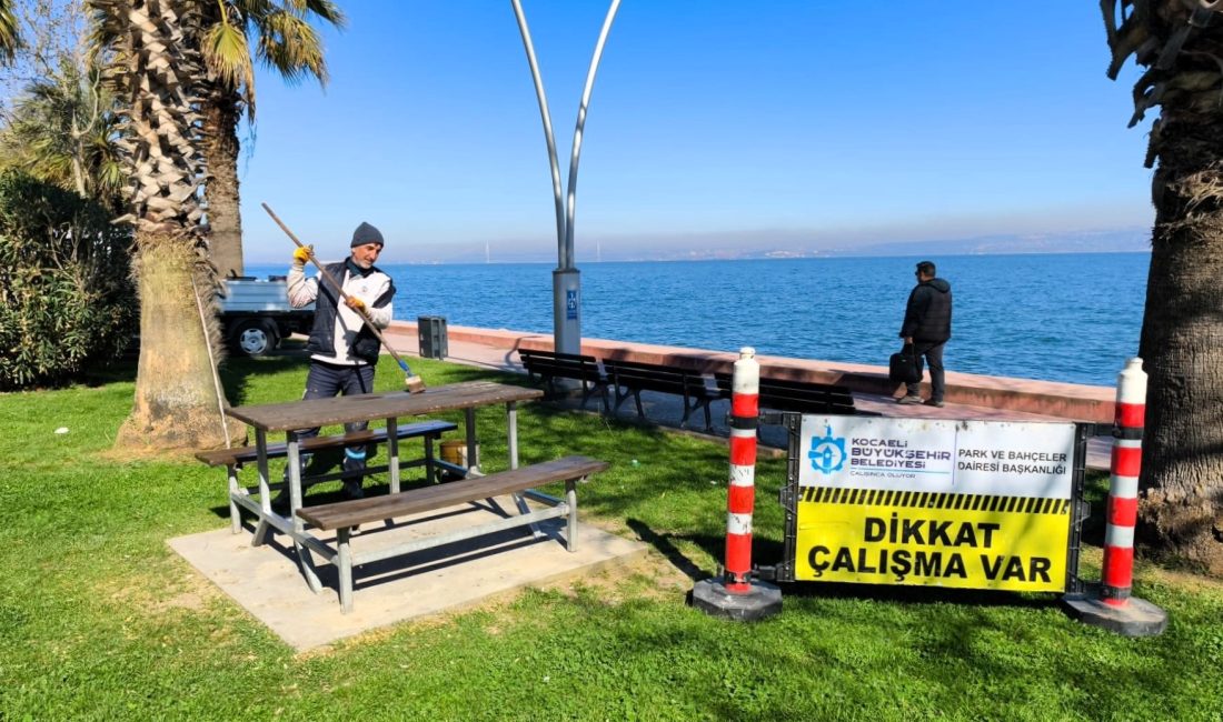 Yaz sezonu yaklaşırken Kocaeli kıyılarında hummalı bir çalışma başladı. Büyükşehir