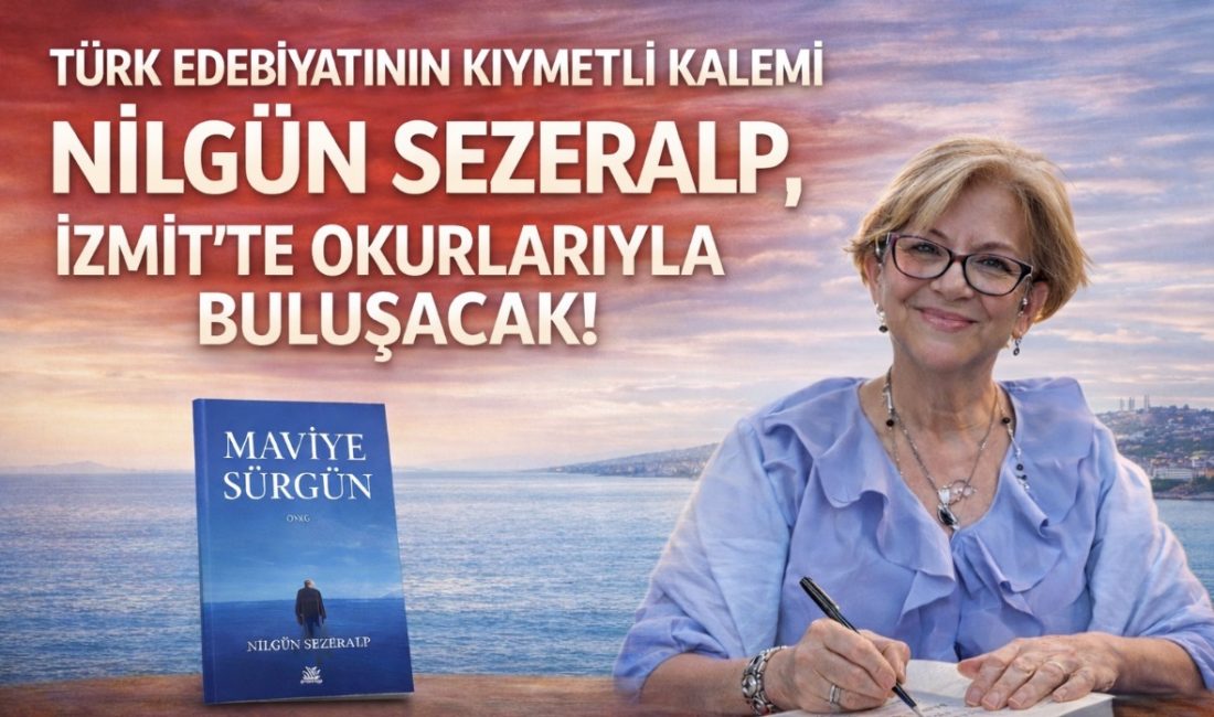 Kocaeli’de edebiyatseverleri bir araya getirecek özel bir etkinlik için geri