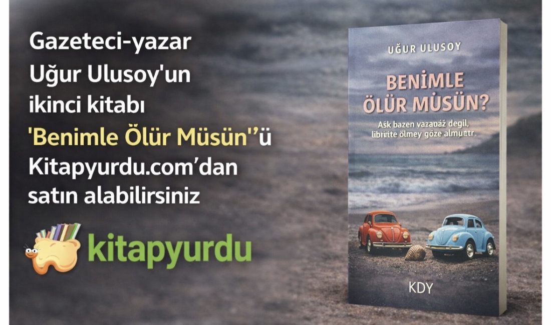 Gazeteci-yazar Uğur Ulusoy’un ikinci kitabı Benimle Ölür Müsün?, okurlarla buluşmaya